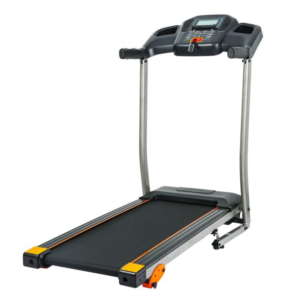 Folding Treadmill Fitness Equipment With LCD Walking Running Cardio Exercise Machine - Image 2