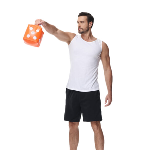 10lb Kettlebell Adjustable Weights Portable Water Filled Soft Kettlebell For Gym Sports Fitness Home Exercise Yoga Training Outdoor Travel Business Trip Workout - Image 5