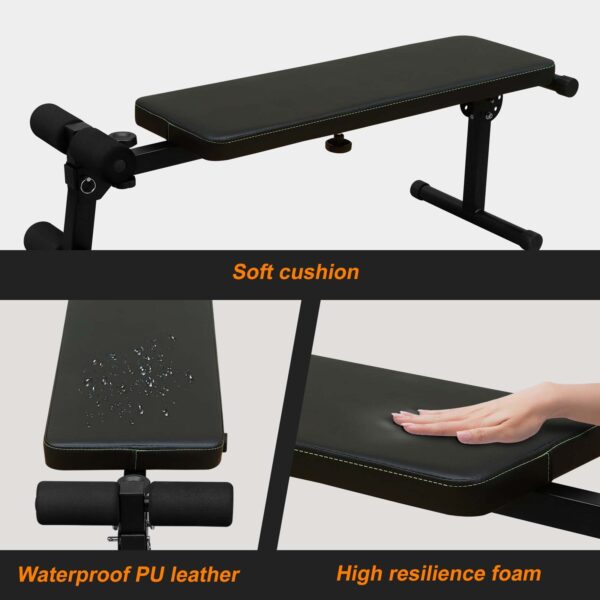 Power Tower Parallel Bar Station With Bench Chin-Up Bar Holder - Image 5