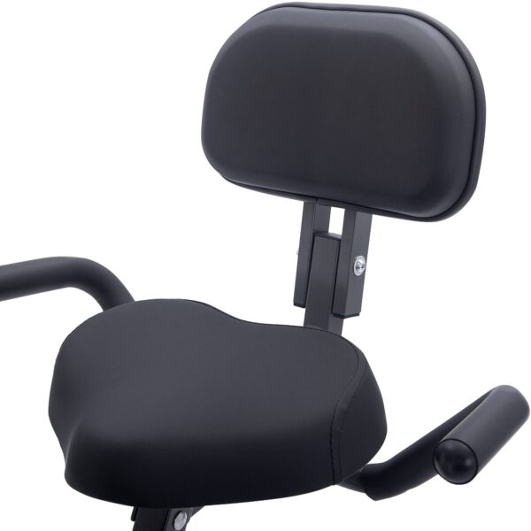Folding Exercise Bike Fitness Upright  Recumbent X-Bike Adjustable Resistance - Image 6